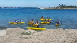 Aruba Kayak eco tour group