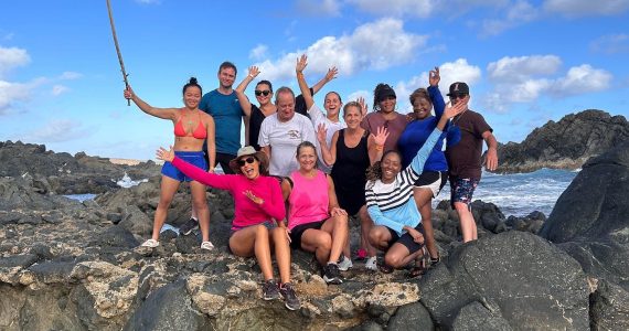 Happy Group on Sunrise Hike